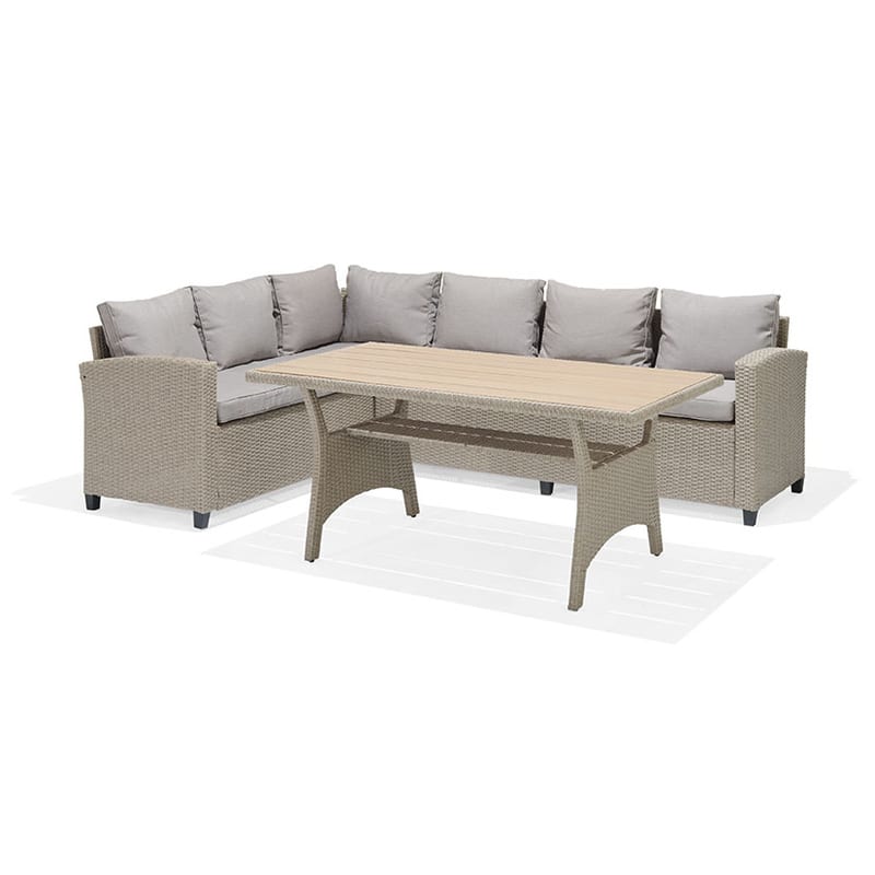 Conjunto rinconero para jardín Santorini