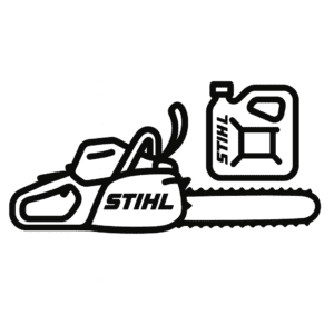 Motosierra de gasolina